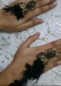 Feather Statement Ring + With Gift 🎁