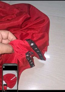 Elegant Red Dhoti Pants of 1