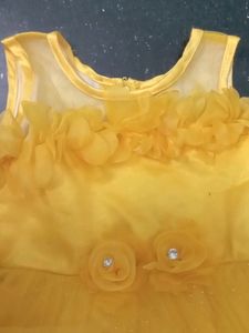 1-2 Yrs Girl Party Wear Frock