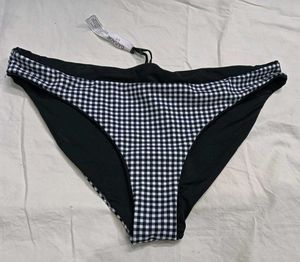 💛Bikini Bottom with Gingham Print