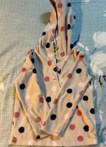 carter fleece top and hoodie combo 4Y