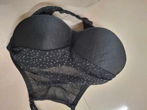 Sparkling Black Bra