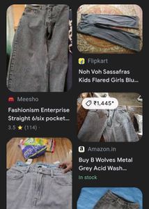 Aesh Grey Vintage Pant 🐘