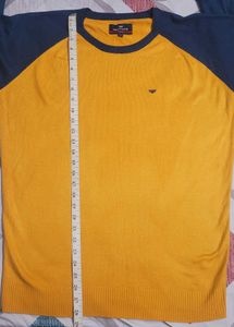 Red Tape Men's Contrast Sleeve pullover