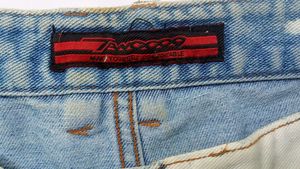 Unique Graphic Print Denim Jeans