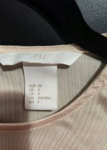 H&amp;M Drawstring Blouse