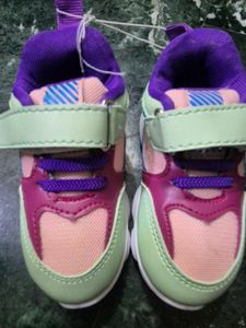 Colorful girls Kids Sneakers in size 10