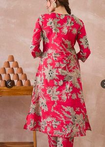 women pure cotton Indo Era kurti pant set