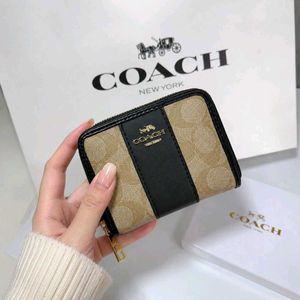 COACH MINI ZIPPER WALLET 10 AA QUALITY WD BOX
