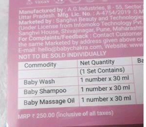 Baby Chakra Travel Kit.
