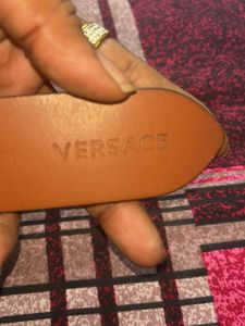 Versace Leather Belt