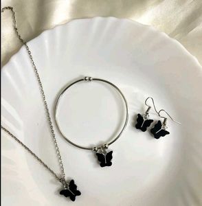 Butterfly Jewellery Set combo