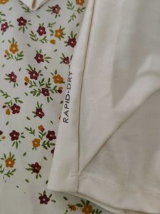 White Ruched Crop Top