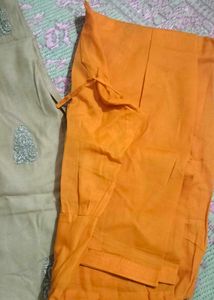 Elegant Beige Embroidered Kurta with Dupatta