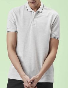 Byford - Oat Melange Regular Polo Fit