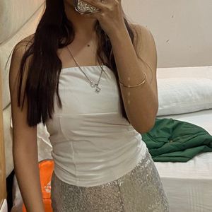 White Tube Top