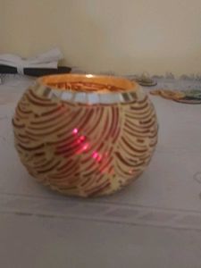 Diwali Gifts - Decorative Mosaic Candle Holder