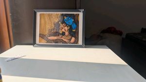 Framed Radha Krishna Painting