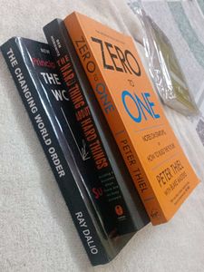 3 Business Books: Zero to One, The Changing World