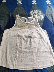 Hollister Embroidered Tank