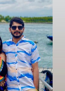 Men's Abstract Print Short Sleeve Shirt