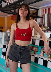 Red Cami Top Bonkers Corner