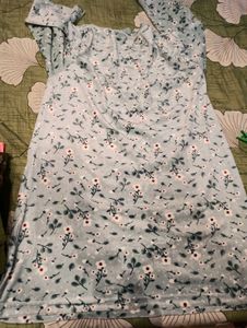 new korean Floral Nightsuit