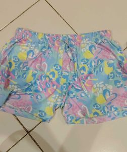 Combo of 3 Cute Floral Pajama Shorts