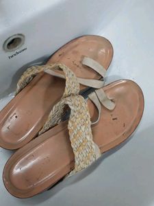 Woman Cheppal 38 Size Good Condition. High Heels