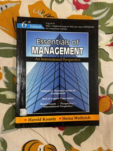 Essentials of Management 6th Edition