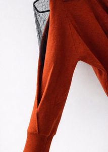 Stylish Rust-Colored Knit Top