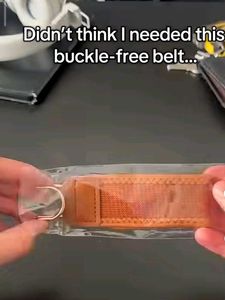 Buckle-Free D-Ring Adjustable Belt