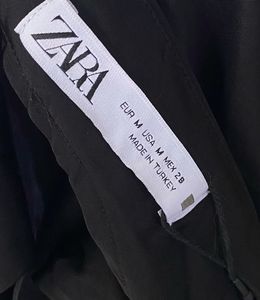 Zara Godet Bow Short Dress