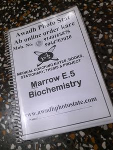 Biochemistry Marrow EDITION 5 BOOK (For NEET PG)!!