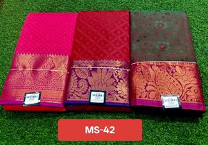 Elegant Silk Sarees - Set of 3