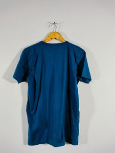 Blue Printed T Shirt (Men's)