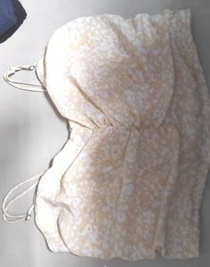 Elegant Beige Floral Summer Dress