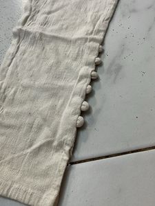 Comfortable Cream Colored Palazzos