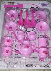 Pink Toy Kitchen Set &amp; Tea Se