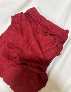 Beautiful Red Embroidered Kurta Set
