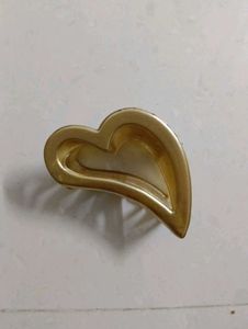 Heart Hair Claw Clip