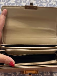 Elegant Beige Handbag