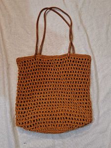 Crocheted Tote Bag