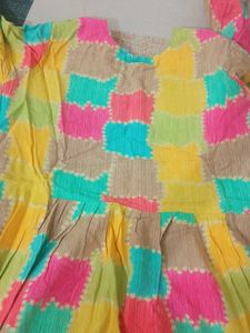 Vibrant anarkali Kurti