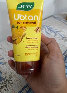 Joy Ubtan face wash and hydra refresh ultra light
