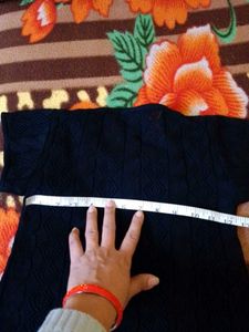 Cute Black Knit Top
