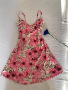Floral Lace Trim Nightgown