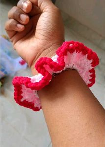 Handmade Crochet Scrunchie
