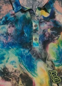 Vibrant Abstract Print Kurta