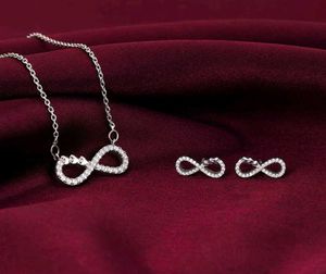 price drop 📉 GIVA Silver Infinity Heart Set